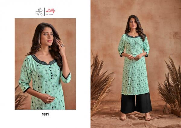 Lilly Mumtaz-Rayon-Kurti-With-Plazzo